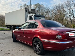 2006 Jaguar X-Type I, красный, 580000 рублей, вид 2