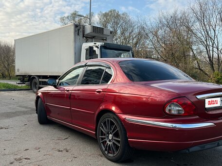 2006 Jaguar X-Type I, красный, 520000 рублей, вид 2
