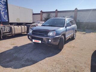 2002 Hyundai Santa Fe I, синий, 390000 рублей, вид 1