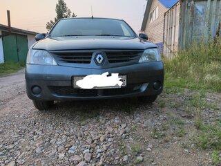 2008 Renault Logan I, серый, 405000 рублей, вид 1