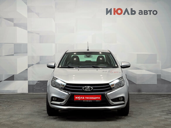 2019 Lada (ВАЗ) Vesta I, серебристый, 1030000 рублей - вид 2