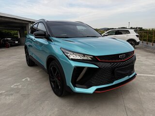2023 Geely Coolray (Binyue Cool) I Рестайлинг, голубой, 1800000 рублей, вид 3
