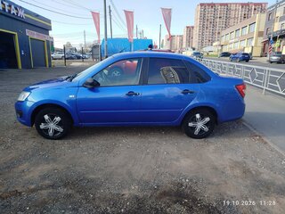 2017 Lada (ВАЗ) Granta I, синий, 435000 рублей, вид 2
