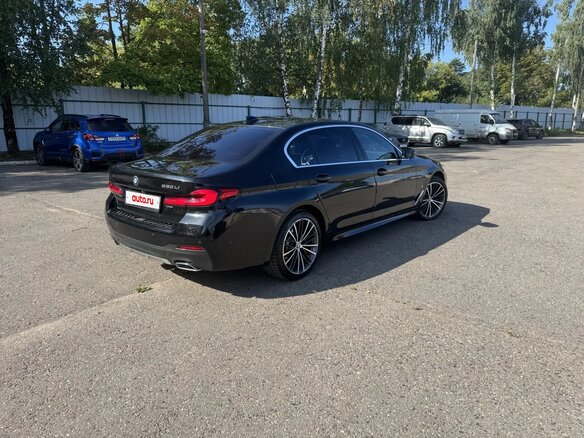 2021 BMW 5 серии Long 530Li xDrive VII (G30/G31/G38) Рестайлинг, чёрный, 4250000 рублей - вид 5