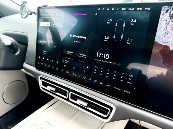 2024 Li Auto (Lixiang) L9 52.3 kWh I Рестайлинг, чёрный - вид 7