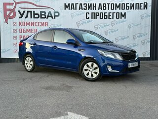 2013 Kia Rio 5-speed III, синий, 1100000 рублей, вид 1