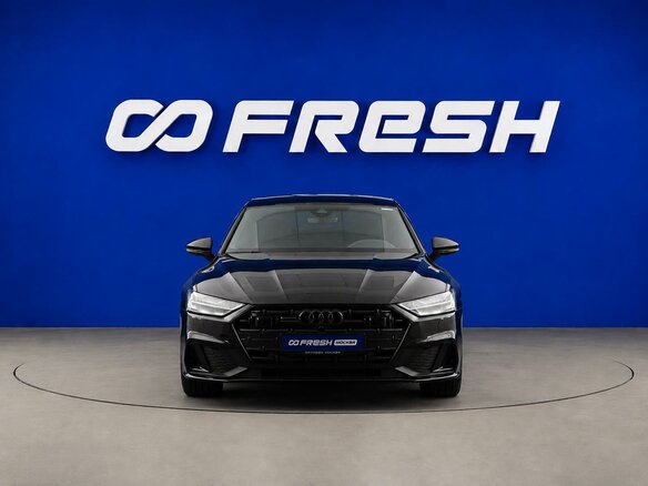 2022 Audi A7 L 45 TFSI II (4K), чёрный - вид 2