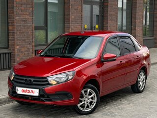 2022 Lada (ВАЗ) Granta I Рестайлинг, красный, 640000 рублей, вид 2
