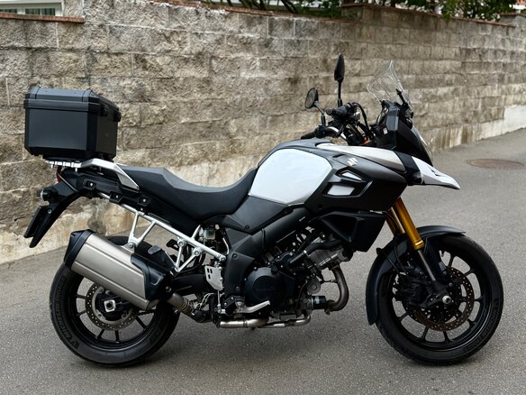 2014 Suzuki V-Strom 1000, серебристый, 680000 рублей - вид 11