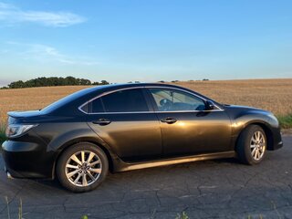 2008 Mazda 6 II (GH), чёрный, 710000 рублей, вид 3