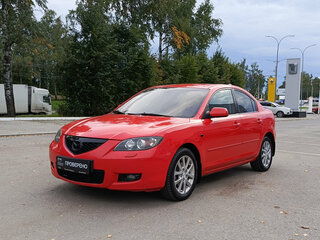 2008 Mazda 3 I (BK) Рестайлинг, красный, 505000 рублей, вид 1