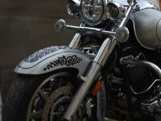 2006 Yamaha XVS1100, серебристый, 590000 рублей, вид 1