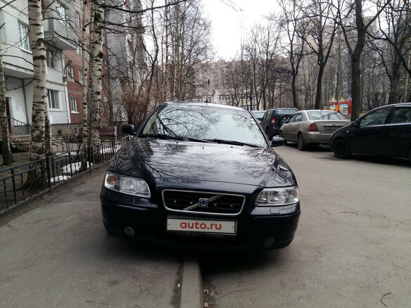 2005 Volvo S60 I Рестайлинг, чёрный - вид 2