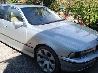 1999 BMW 5 серии 523i IV (E39), серебристый, 750000 рублей, вид 1