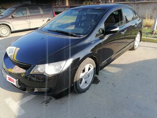 2007 Honda Civic VIII, чёрный, 657000 рублей, вид 2