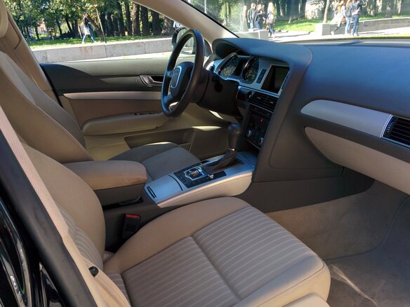 2009 Audi A6 III (C6) Рестайлинг, чёрный - вид 5