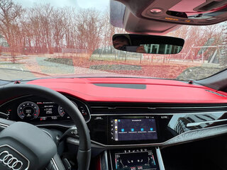 2020 Audi Q8 55 TFSI I (4M), серебристый, 7777777 рублей, вид 3