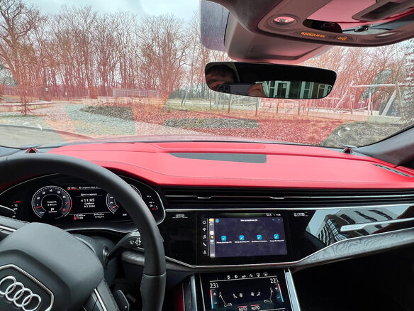 2020 Audi Q8 55 TFSI I (4M), серебристый, 7777777 рублей - вид 2