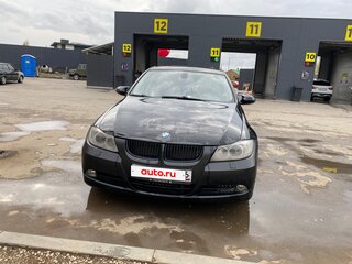2007 BMW 3 серии 325xi V (E90/E91/E92/E93), чёрный, 1150000 рублей, вид 2
