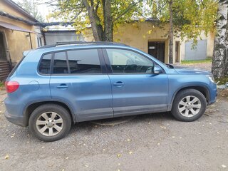 2012 Volkswagen Tiguan I Рестайлинг, голубой, 1000000 рублей, вид 3