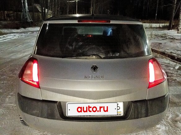 2003 Renault Megane II, серый, 357000 рублей - вид 3