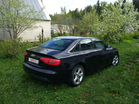 2013 Audi A4 IV (B8) Рестайлинг, чёрный - вид 10