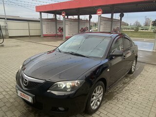 2008 Mazda 3 I (BK) Рестайлинг, чёрный, 650000 рублей, вид 1
