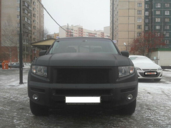 2007 Honda Ridgeline I, чёрный - вид 14