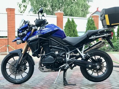 2012 Triumph Tiger Explorer, синий, 750000 рублей, вид 5