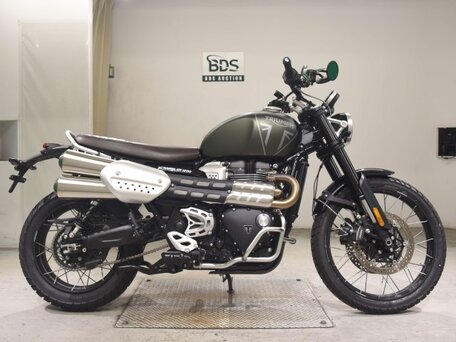 2026 Triumph Scrambler, зелёный, 1330000 рублей, вид 1