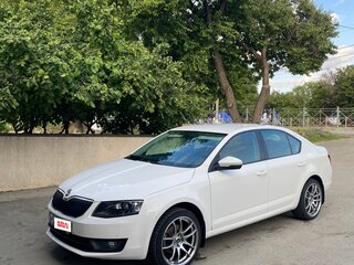 2015 Skoda Octavia III (A7), белый, 1450000 рублей, вид 1
