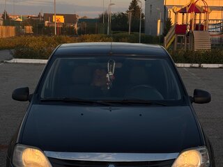 2011 Renault Logan I Рестайлинг, чёрный, 310000 рублей, вид 1