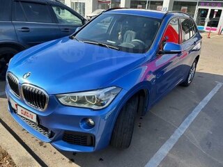 2018 BMW X1 18d xDrive II (F48), синий, 2300000 рублей, вид 1