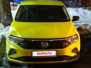 2020 Volkswagen Polo VI, жёлтый, 1220000 рублей, вид 1