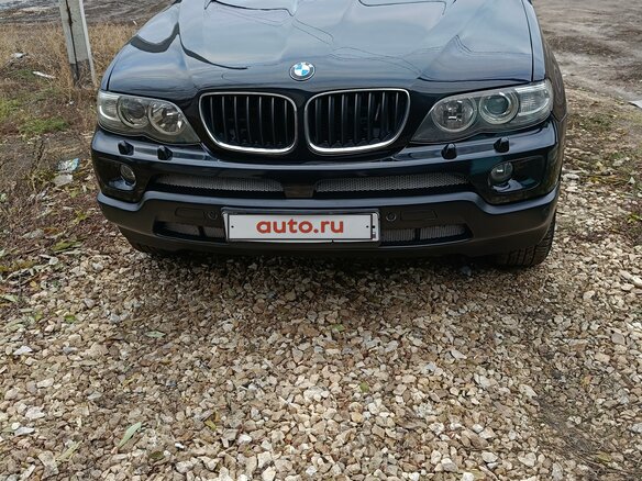 2005 BMW X5 3.0i I (E53) Рестайлинг, чёрный, 1350000 рублей