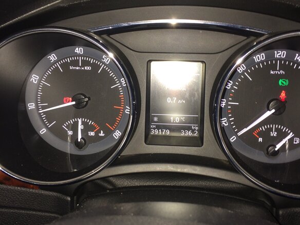 2012 Skoda Superb II, чёрный - вид 1