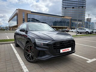 2021 Audi Q8 55 TFSI I (4M), чёрный, 5344312 рублей, вид 1