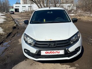 2020 Lada (ВАЗ) Granta I Рестайлинг, белый, 510000 рублей, вид 2