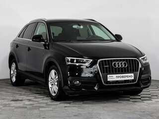 2012 Audi Q3 I (8U), чёрный, 1299000 рублей, вид 3