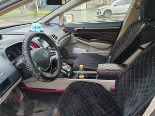 2007 Honda Civic Hybrid VIII, серебристый, 470000 рублей, вид 5