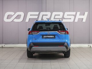 2021 Toyota RAV4 V (XA50), синий, 3649000 рублей, вид 4