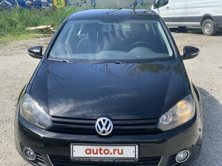 2011 Volkswagen Golf VI, чёрный, 1220000 рублей, вид 2