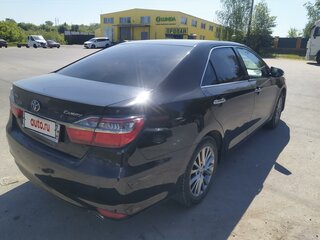 2016 Toyota Camry VII (XV50) Рестайлинг, чёрный, 1899000 рублей, вид 5
