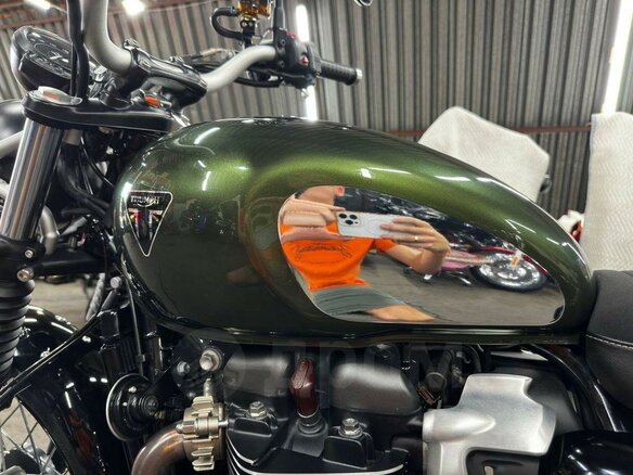 2023 Triumph Scrambler, зелёный, 1150000 рублей - вид 8