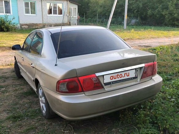 2006 Kia Magentis I Рестайлинг, бежевый, 150000 рублей - вид 14