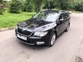 2012 Skoda Superb II, чёрный - вид 1