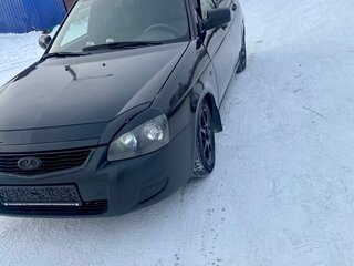 2008 Lada (ВАЗ) Priora I, чёрный, 395000 рублей, вид 4