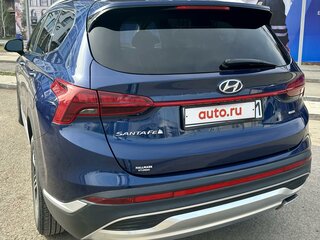 2022 Hyundai Santa Fe IV Рестайлинг, синий, 3750000 рублей, вид 4