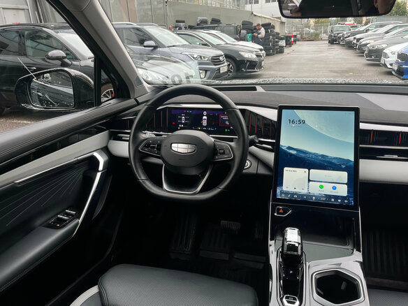 2024 Geely Atlas II, чёрный - вид 7