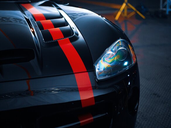 2010 Dodge Viper SRT-10 IV, чёрный - вид 10